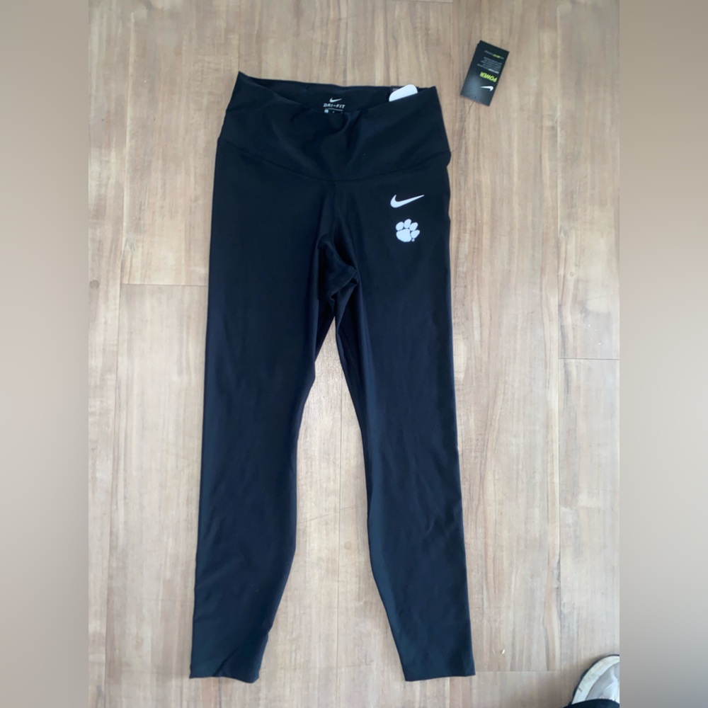 Nike leggings styled for Clemson